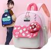 Panda Rabbit Tiger Mushroom Lotso Printed Backpack Breathable Schoolbag Cartoon