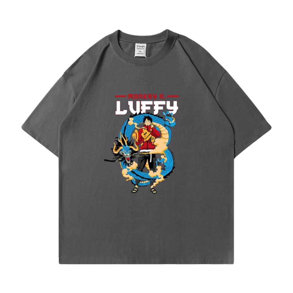 ONE PIECE Tshirt Mens Pure Cotton Casual  Round Neck Tshirt Short Sleeve Clothing Summer Sports Casual Short Sleeve Top