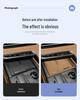 Silicone Wireless Charging Pad for 26 Zeekr 001 Models - Center Console Phone Accessory