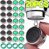 1-20Pcs Water Saving Basin Faucet Bubbler Inner Core Replacement Faucet Aerators Tap Filter Nozzles Kitchen Outlet Water Tanker