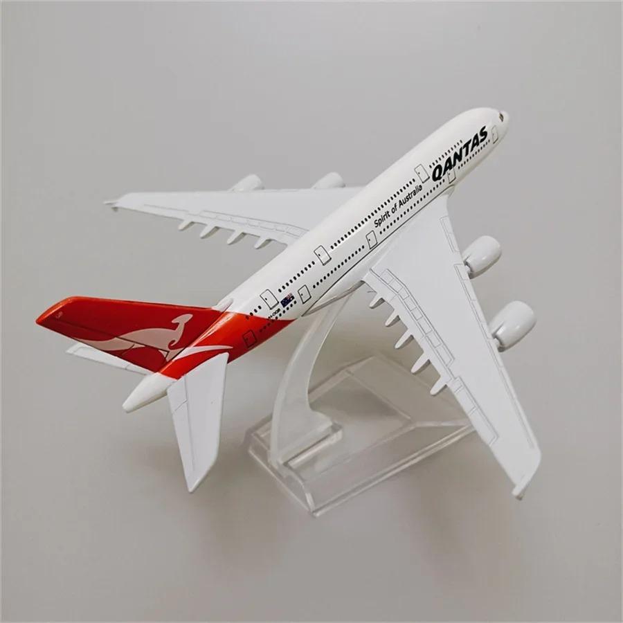 16/20CM Diecast Metal Australia Jetstar Airlines A320 A380  Airplane Aircraft Model Toy for Christmas Gift Home Decor Plane Model