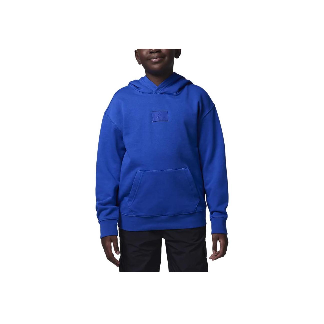 

Jordan Летать MJ Логотип флисовый пуловер с капюшоном Детские толстовки Game-Royal HQ7150-480 L