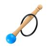 Blue+Black+Wood Percussion Stick Percussion Accessories  Playing Crystal Singing Bowl