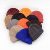 Short knitted cold hat men's melon fur hat ruffian hat hip-hop hat women's hooligan hat tide dome hip-hop wool hat