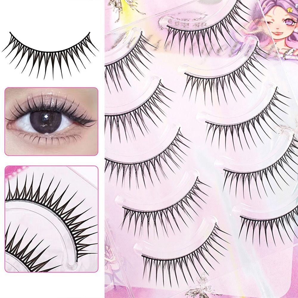 Korean Style Manga False Eyelashes Wispy Eye Makeup Tools New Fake Lashes  Eyelash Extension