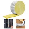 Fiberglass Pipe Insulation Foiled Back Pipe Wrap Flexible And Easy To Cut