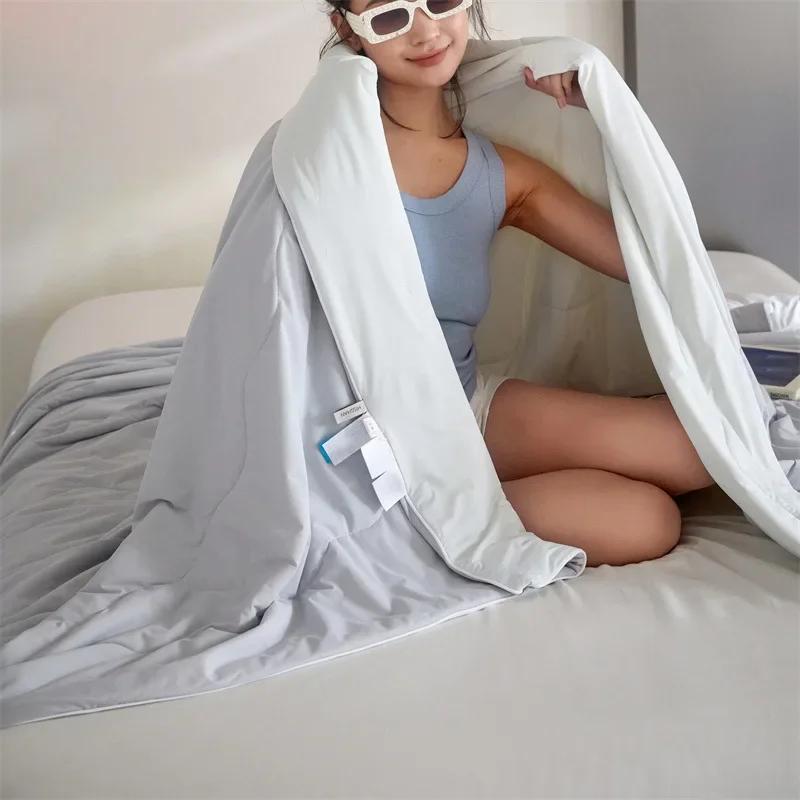Xia Liang Quilt Class A Maternal And Infant Grade Nylon Plus Spandex Cool Quilt 20% Soybean Washed Air Conditioner Quilt