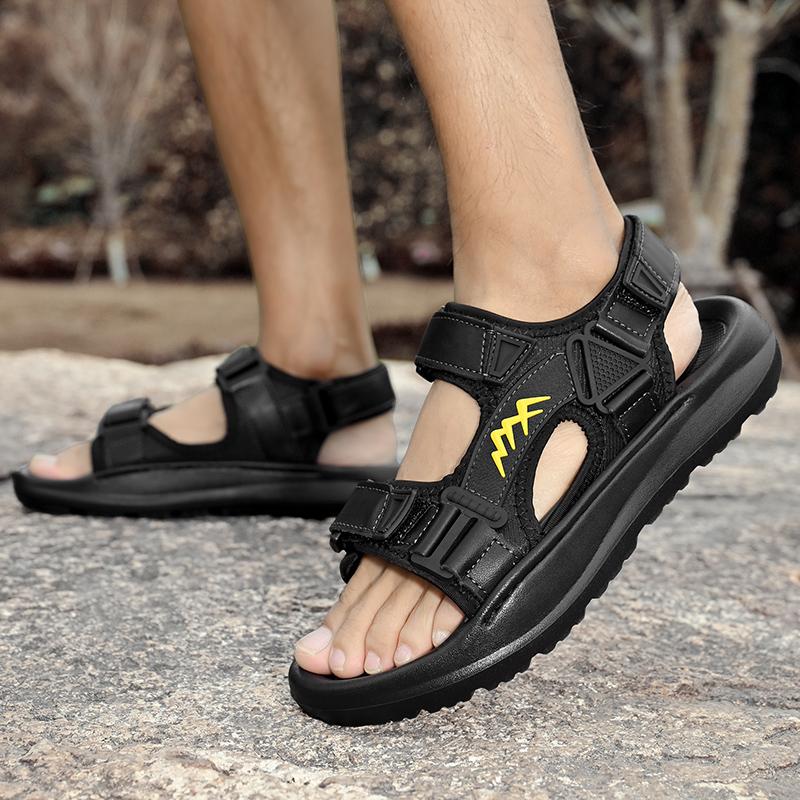 Fashion Summer Leisure Beach All-match Sandals Male Outdoor Comfortable Flats 2025 New Men's Sport Sandals Lightweight Men Walking Shoes