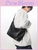 Bolsa Tote de PU Estilo Sulista Vintage para Viagens Casuais com Fechamento em Zíper