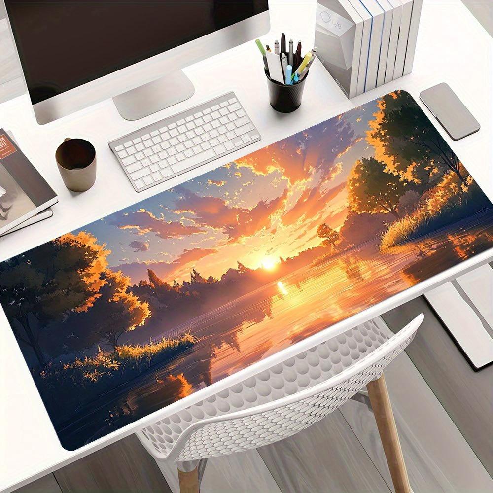 XXL Mouse Pad Gaming Desk Mat Fabric Surface Non Slip Rubber Base for PC Laptop Keyboard Gamer Desk Setup Accessories Gift 400x800x2mm