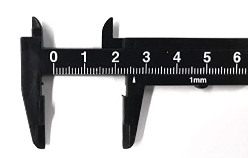 Mini Hobby Caliper for Measuring Items Such As Pipes Difficult-to-measure