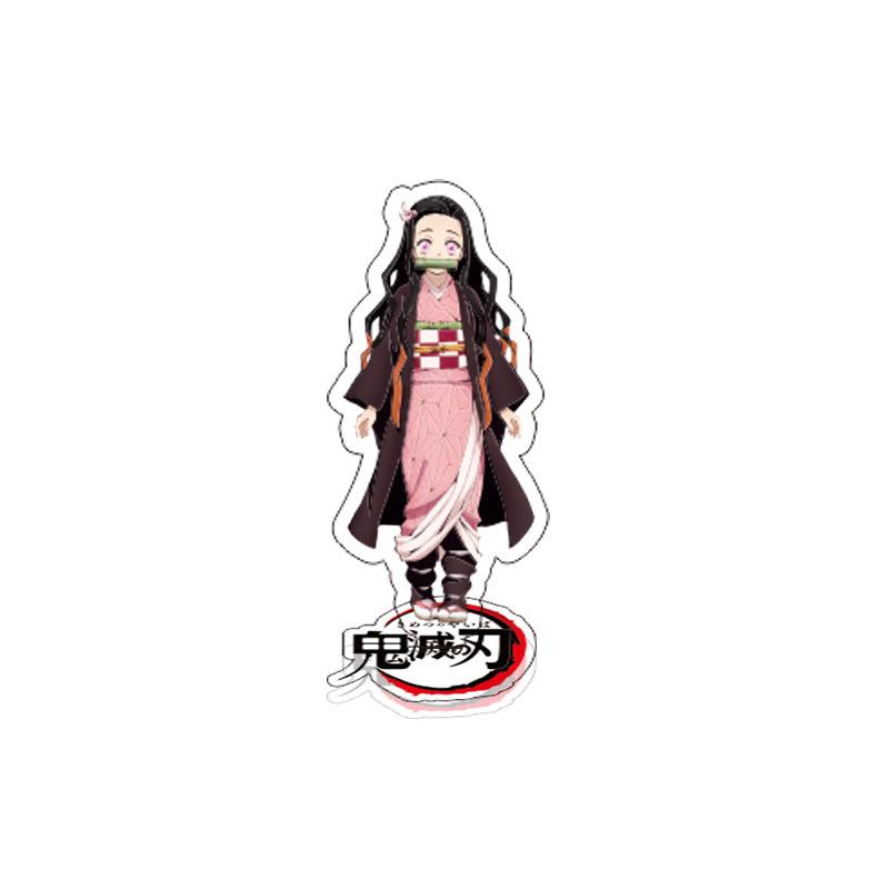 Demon Slayer Kimetsu No Yaiba Infinity Castle Acrylic Standee Kanroji Mitsuri Tokitou Muichirou Action Figure Model Toys