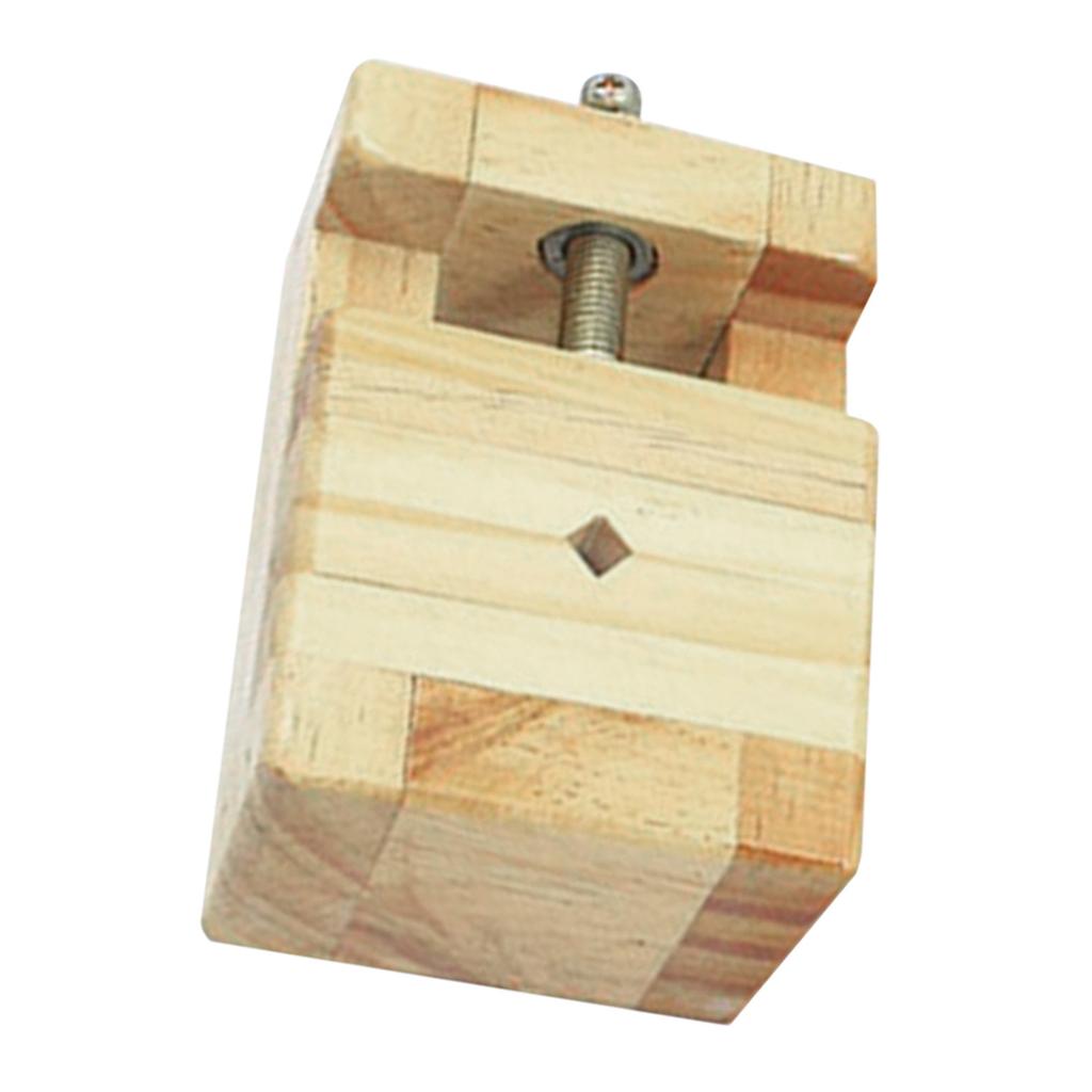 Premium Seal Carving Bed Wood Metal Construction for Stone Carving Engraving DIY Seal Making Craftsmanship Woodworking Vise