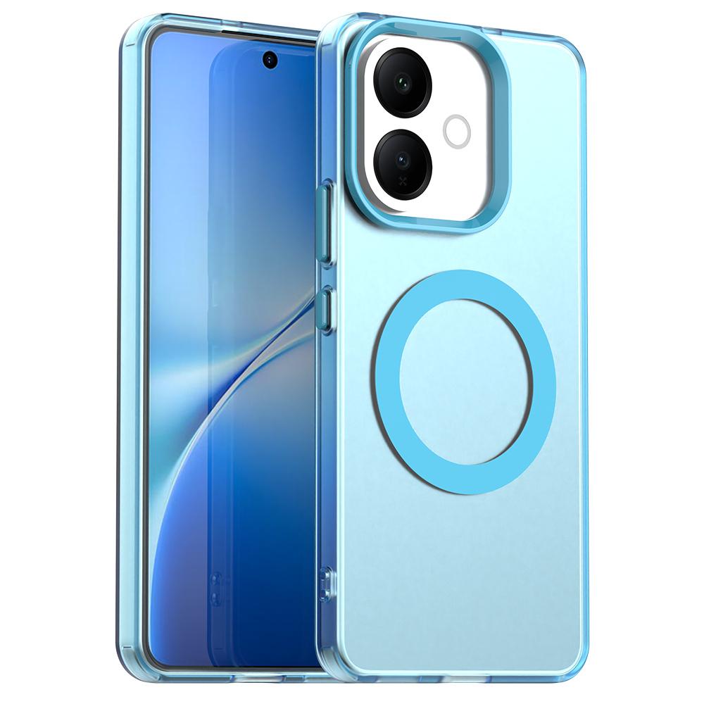 For vivo V60 Lite 5G/V60 Lite 4G Magnetic Case Anti Drop Hybrid Phone Back Cover