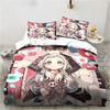 Anime Toilet-Bound Hanako-kun 3D Printed 2/3pcs Bedding Set Duvet Covers Pillowcases Comforter Bedding Set Bedclothes Bed Linen