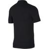 Nike Solid Color Short Sleeve Polo Shirt Men Tops Black BV0481-010