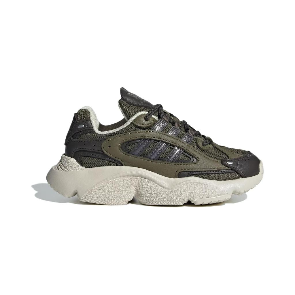 Adidas Ozmillen Elastic Lace J Focus Olive Kids Sneakers Green Shadow-Olive Aluminium IG1842
