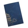 Chinese Style China-Chic Gold Stamping Notepad PU Cover Meeting Record Notebook  School