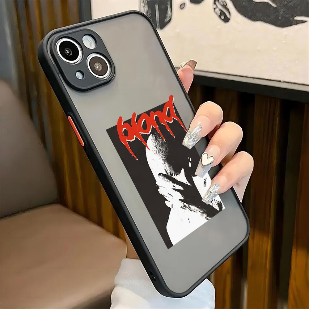 Singer Frank Blonde Oceans Hot Phone Case For iPhone 16e 16 15 14 13 12 11 Mini Pro Max XR XSMax 7 8 6 6s Plus Matte Clear Back