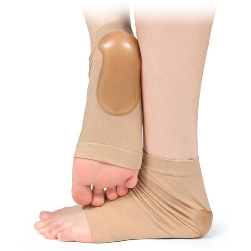 Reusable AntiCrack Heel Socks Foot Sleeves Orthopedic Arch supports Ergonomic Design For Nighttimes Hydrations Skin Repair