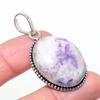 Natural Lepidolite Gemastone 925 Sterling Silver Jewelry Pendant 2.05" AP-14609