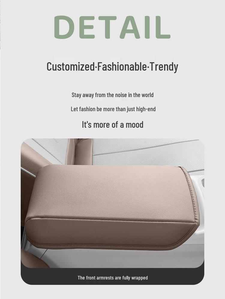 Suitable for 25 Star Wish models: Youth Dream Freedom Exploration Four Seasons Leather Seat Covers for Five-Seater Vehicles.