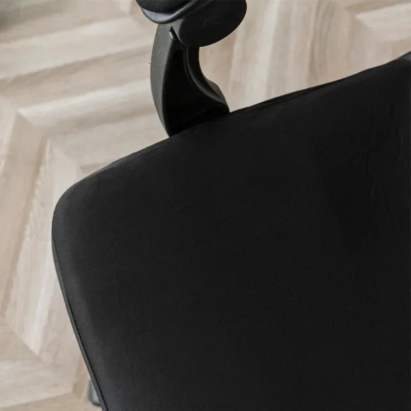 Spandex Office Chair Covers Stretch Gaming Chair Cover Solid Color Computer Chairs Cover Elastic Chair Slipcovers for Home Decor