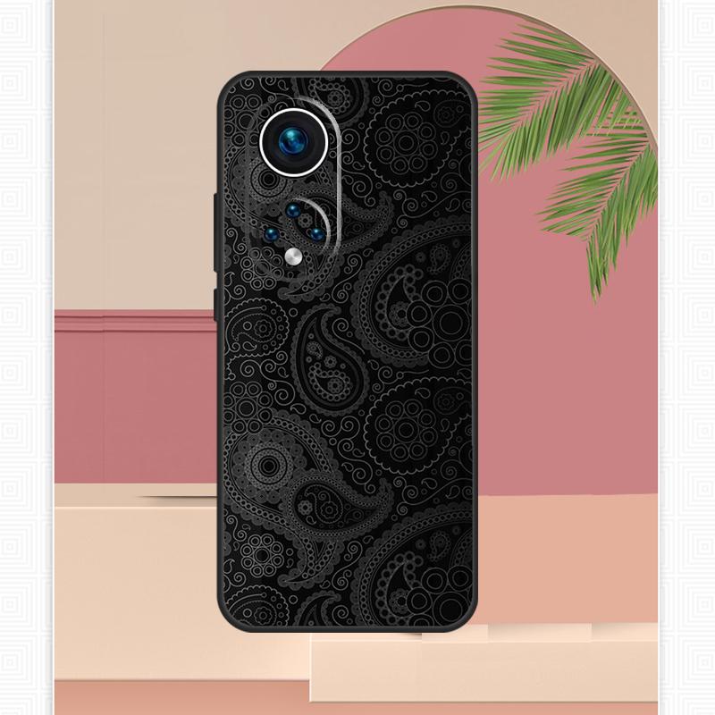 Paisley Pattern Case For Honor Magic 7 Lite 5 6 8 Pro Honor 400 200 X9c X9b X9a X8b X8a X8c 50 70 90 Cover