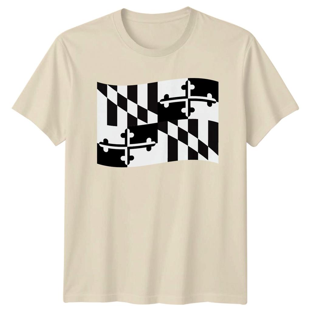 Maryland Flag TShirt Maryland State State Pride Birthday Gift For Him And Her