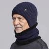 Windproof Knitted Hats Thickening Beanie Hats New Woolen Caps  Winter