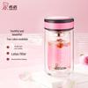 HEENOOR Double-Layer Insulated Glass Tea Cup