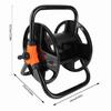 Hose Reel Storage Rack Holds 20m Hose with 16mm Outer Diameter Garden, Car Wash, Watering Hose Storage Reel Single-Arm Hose Reel