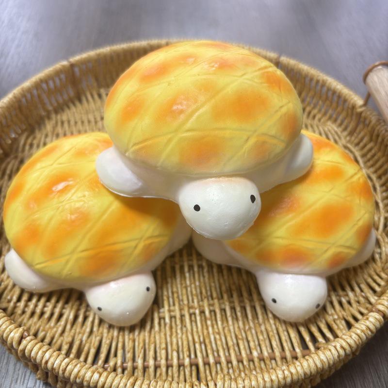 Xiaohongshu Inspired Durian Squeeze Toy - Slow Rebound, Super Soft, and Moist Turtle Bread Decompression Toy