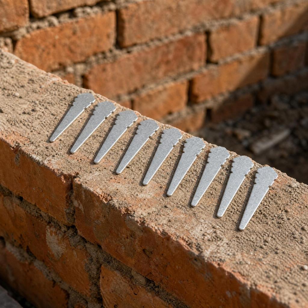 12 Pieces Bricklaying Line Pin with Notched Head Pointed for Bricklayers