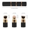 3-in-1 Mini Makeup Brush Set Detachable Powder Brush Reusable Foundation Brush  Makeup Application