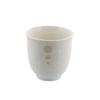 Tableware East Long Tea Cup 220cc Black Polka Dot Monotone Series