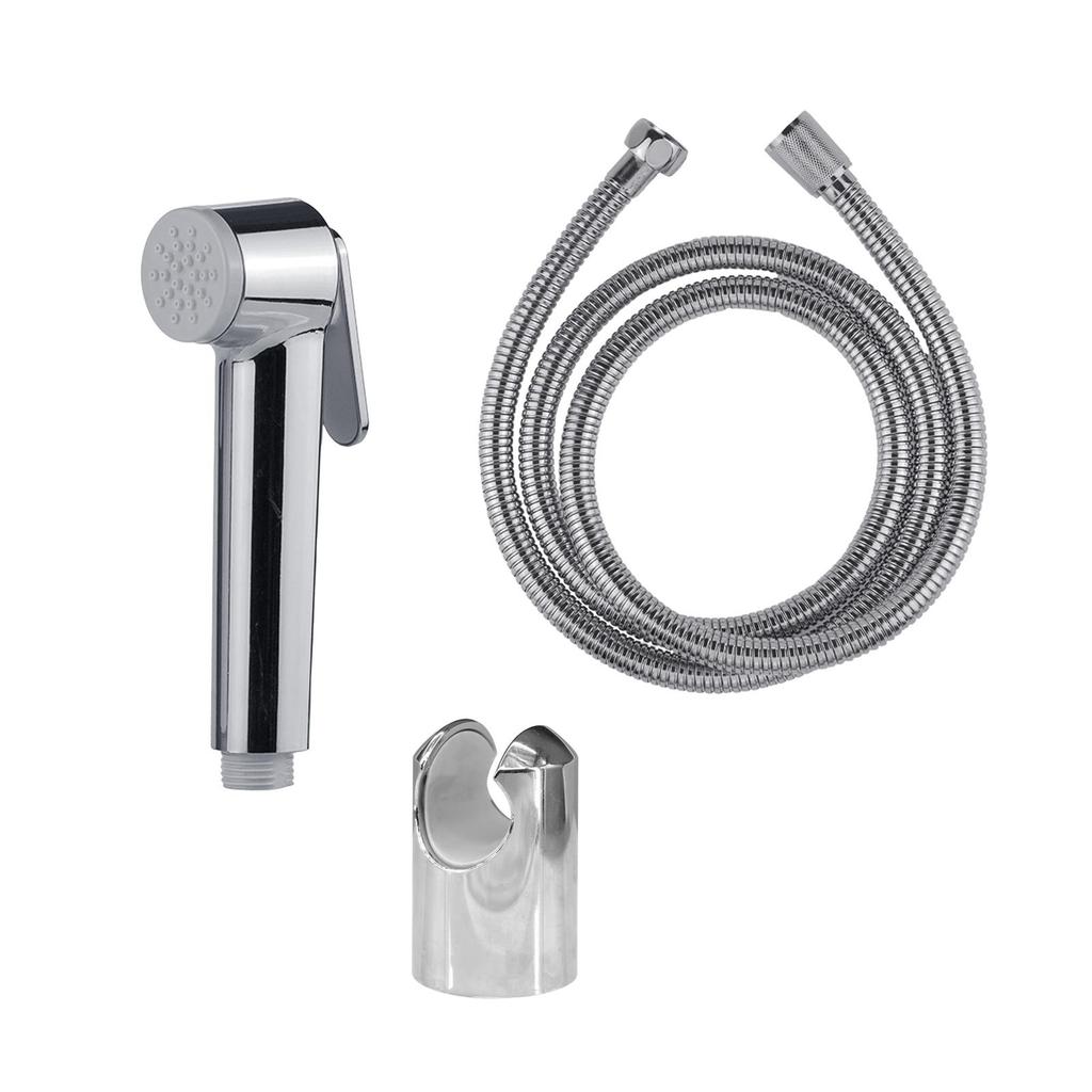 Bathroom Hand Held Bidet Shower Water Pressure Control with Hose