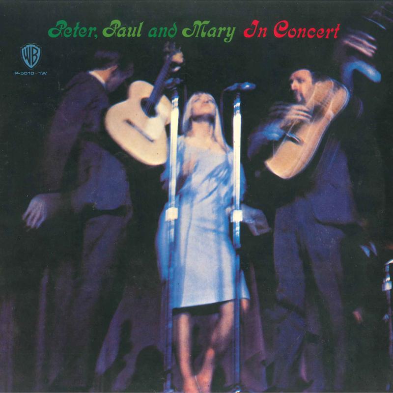 LP Record PETER PAUL MARY In Concert P5010W WARNER BROS 1971 Japan Rock Used