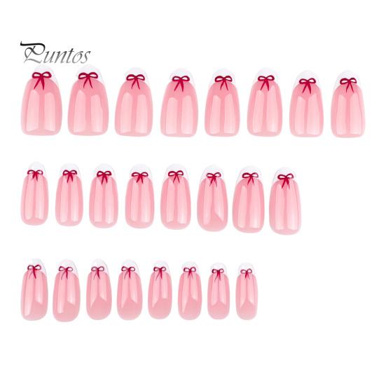 

24 шт. Червоне серце для друку на нігтях Акрилові накладні нігті у формі мигдалю Багаторазові червоні французькі наконечники Глянцеві червоні палички на нігтях для весілля до Дня святого Валентина D