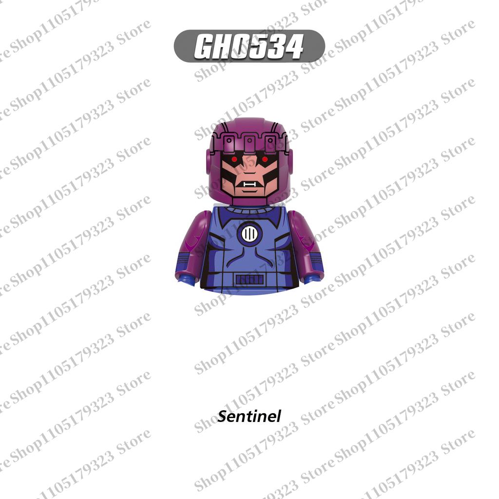 Hot building block toys children's mini brick Superhero Joker Two-Face Robin assembly toys party festival collection gifts