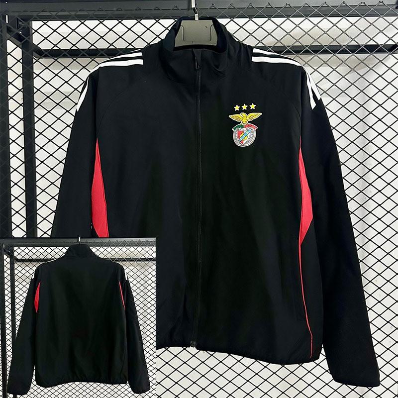 Mens Windproof Outdoor Sport Jacket Long Sleeve V-Neck Thick Lightweight Training Coat Running Hiking Football