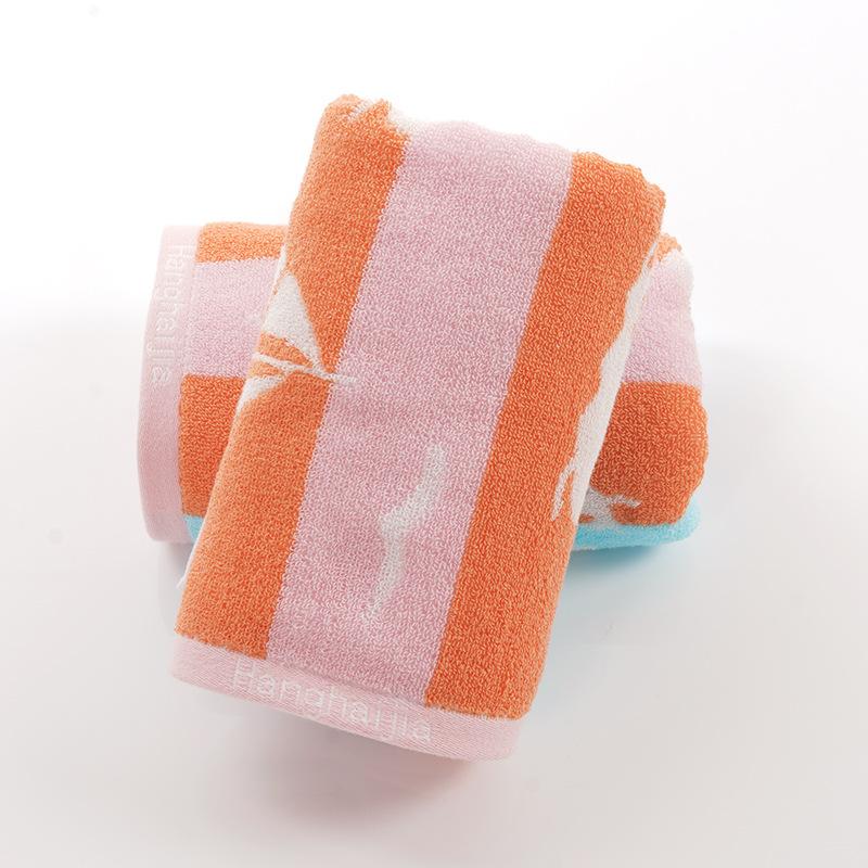 Towel Cotton Face Wash Absorbent Household Adult Thick Towel All Cotton Embroidery