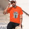 2026 New Model Lionel Football Super Portrait Printed Tee Unisex Unisex Cotton Loose Casual Short Sleeve Tshirt
