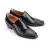 Roshoeman 5052 Oxford Slip-Ons Black Crinkle