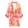 Diane von Furstenberg Silk Blend Overall Handle 7 Minutes Sleeve See Through Tunic Women Used