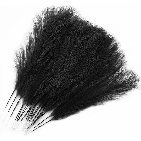 PASYOU Fake Leaves Plants for Christmas Decor, Gold Artificial Shrubs Grass Foliage Plastic Bulk Leaf Indoor Outdoor Home Garden Party Hotel Verandah