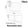 10pcs Refrigerator Space Telescopic Partition Side Door Box Separator Organizer Divider Splint Multi-functional Kitchen Gadgets