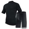 Cycling Suit Set, Breathable Sweat Wicking Short-sleeved Sportswear, Road Bike Racing Overalls Shorts