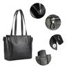 Fashion Leather Women Handbag Large Capacity Casual Tote Head Layer Cowhide Shoulder Bag