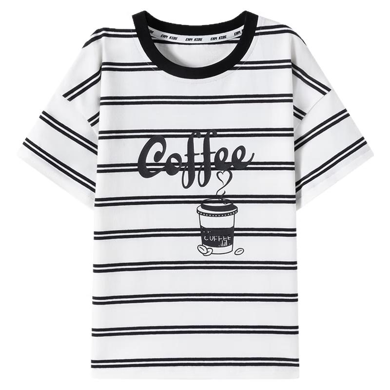 Little Elephant Hamm Boys' Striped Short Sleeve T-Shirt
